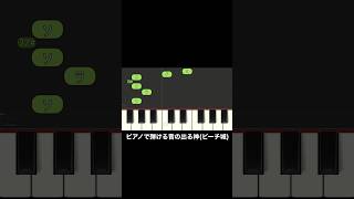 ピアノで弾ける音の出る神（ピーチ城） ヒカキン ヒカマニ 音の出る神 [upl. by Phina]