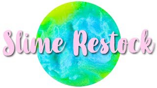 MY BIGGEST RESTOCKtrillslime shop restock May 30 2018 [upl. by Joanna]