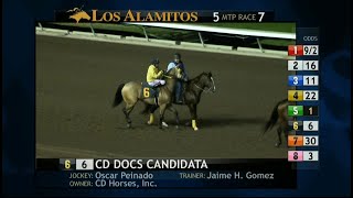 Los Alamitos Replays  Sunday November 12  Race 7 [upl. by Rizas]