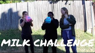 Milk Challenge GONE WRONG  man threatens us not clickbait [upl. by Nya552]