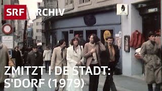 Das Zürcher Niederdorf 1979  Retro Doku  SRF Archiv [upl. by Lindo]