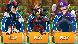 Shadow vs Warrior Shadow New Event Character vs Waluigi from Super Mario vs All Bosses Zazz Eggman [upl. by Settle]