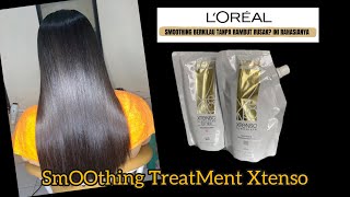 New Hair Smoothing Treatment by Loreal Xtenso ⁉️⁉️⁉️ [upl. by Hook]