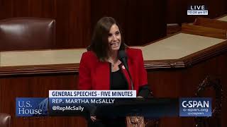 WATCH US Representative Martha McSally delivers final floor speech [upl. by Nurse]