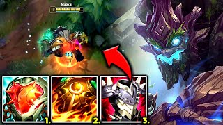 MAOKAI TOP CANT BE KILLED  PERMACCS EVERYONE HILARIOUS  S13 Maokai TOP Gameplay Guide [upl. by Manaker]