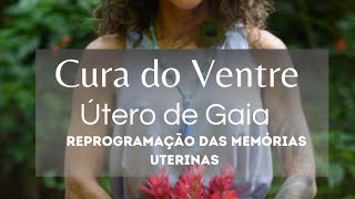 Áudio Terapia Jornada Cura do Ventre Útero de Gaia Meditação Ativa Chakra Coronário [upl. by Aneetak]