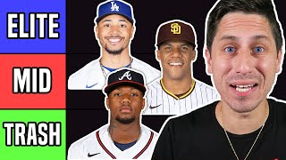 Ranking EVERY MLB Right Fielder Tier List [upl. by Ahsenad176]