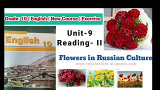 Class 10 English book guide unit 9 reading [upl. by Ellenwad]