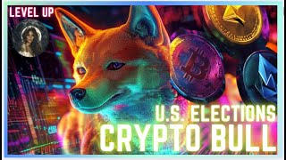 US Election Crypto Bull Market Bitcoin Ethereum amp Dogecoin Unexpected Gains w President Trump Win [upl. by Dahsraf]