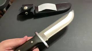 Buck 124 Frontiersman Knife Review  The Buck King [upl. by Lavena94]