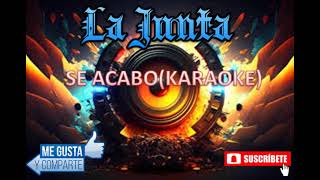 SE ACABO KARAOKE SOL NACIENTE  5TO ELEMENTO [upl. by Charin89]