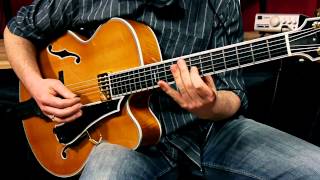 Sonntag J17X Archtop Jazz Guitar  Blue in Green Changes  JazzBallad played by Andreas Schulz [upl. by Anam431]