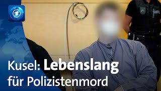 Lebenslang für Polizistenmörder von Kusel [upl. by Trici]