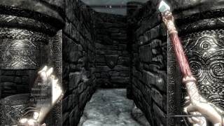 Skyrim Shalidors Maze Walkthrough [upl. by Yodlem]