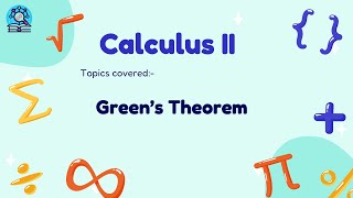 GREENS THEOREM  Calculus  StuJay [upl. by Onafets]