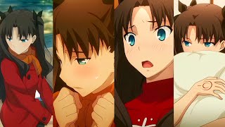 Rin Tohsaka Twixtor Clips Fatestay night Unlimited Blade Works [upl. by Levan]