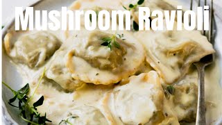 Mushroom Ravioli [upl. by Norbie]