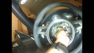 Porsche Steering Wheel Swap with Paddleshifter [upl. by Gore]