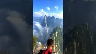 OMG Conquering the Worlds Most Dangerous Mountain❤️⛰️⛰️🏳️‍🌈 travel adventureawaits nature [upl. by Ronal]