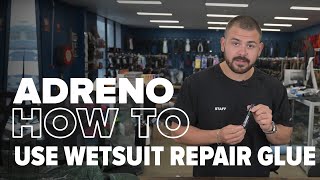 How To Use Wetsuit Repair Glue [upl. by Euqram]