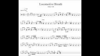 Locomotive Breath Drum Tab Samplewmv [upl. by Sherr]