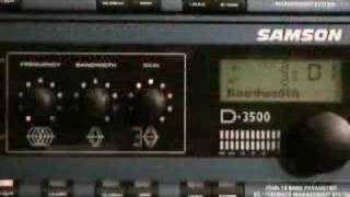 Samson D3500 Parametric Equalizer Overview [upl. by Nimocks869]