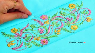 quotSilk Thread Embroidery Transform Your Fabric with Stunning Designsquot [upl. by Anneg]