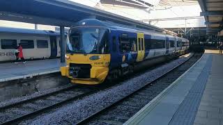 333014 departing Leeds 130124 [upl. by Kinney620]