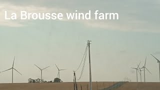 La Brousse wind farm [upl. by Naras672]