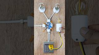 👷 Combination 2 Gang switch Socket electricalwiring electrical wiring diy shorts electrician [upl. by Notsruht]