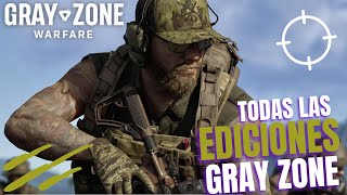 TODAS LA EDICIONES Gray Zone Warfare [upl. by Nwahsyd]