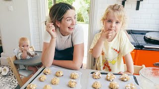 Baking Cookies amp Truffles With Ottie  Vlogust Day 9 [upl. by Lillian]