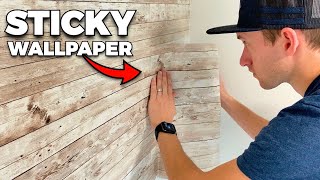 Want To Apply Peel and Stick Wallpaper Correctly Watch This [upl. by Huesman137]