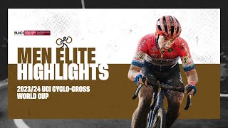 Maasmechelen  Men Elite Highlights  202324 UCI Cyclocross World Cup [upl. by Delores732]