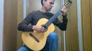 Bach Minuets I amp II BWV 1007 classical guitar [upl. by Alvita]