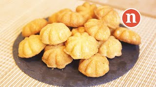 Malaysian Madeleines  Kuih Bahulu  Bahulu Cermai  传统烘鸡蛋糕 Nyonya Cooking [upl. by Nueoht420]