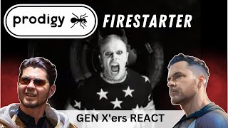 GEN Xers REACT  The Prodigy  Firestarter [upl. by Akihsal]