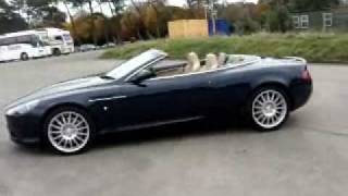 Aston Martin DB9 Volante Touchtronic  2006 [upl. by Ellinnet]