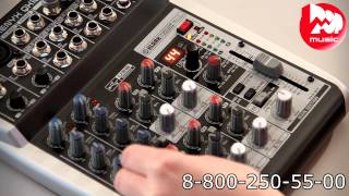 Микшерный пульт BEHRINGER XENYX QX1002USB [upl. by Anifad]