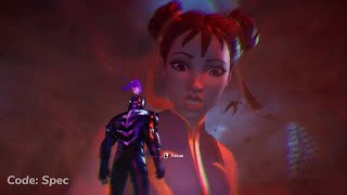 ChunLi Rapping at Eminem Concert Fortnite Event [upl. by Nahtan]