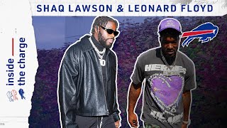 Buffalo Bills Shaq Lawson amp Leonard Floyd Talk Military Academy amp Fashion  Inside the Charge [upl. by Aehtla673]