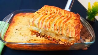 Recette Facile Gratin De Pomme de Terre avec des ingrédients simples  Potato Gratin Recipe [upl. by Atteuqcaj]