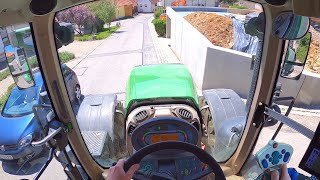 GoPro Cabview  Fendt 828 Vario amp Fliegl ASW 281  1 Schnitt Silieren am Hang [upl. by Milurd]