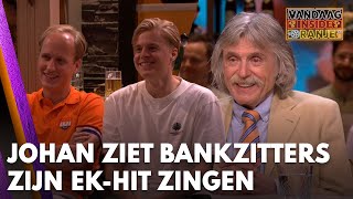 Johan ziet Bankzitters zijn EKhit met Wilfred zingen Je maakt allemaal fouten in je leven [upl. by Stephanie550]