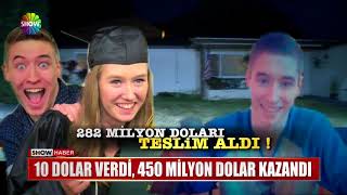 10 Dolar verdi 450 Milyon Dolar kazandı [upl. by Lovett537]