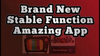 BRAND NEW STABLE FUNCTION AMAZING APPLICATION ANDROID FIRESTICK [upl. by Cicenia]