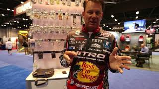 Mustad Wacky Weedless Hooks  KVD  ICAST 2018 [upl. by Ylla]