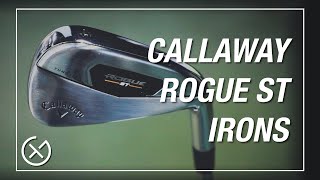 2022 Callaway Rogue ST Irons  Rogue ST Pro vs Rogue ST MAX [upl. by Halilad]