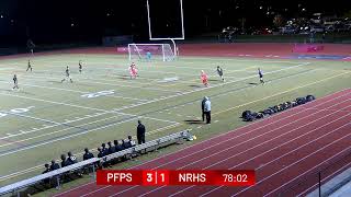 Nauset Regional Warrior vs Pope Francis Cardinals  MIAA Boys Varsity Soccer [upl. by Assirehc]