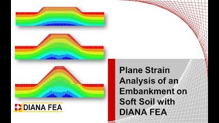 Webinar Gravity Rockfill Dam Construction amp Impounding with DIANA Finite Element Analysis [upl. by Iron]